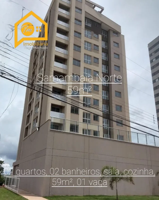 Excelente apartamento na Samambaia Norte/DFExcelente apartamento com 59 m², bem ...