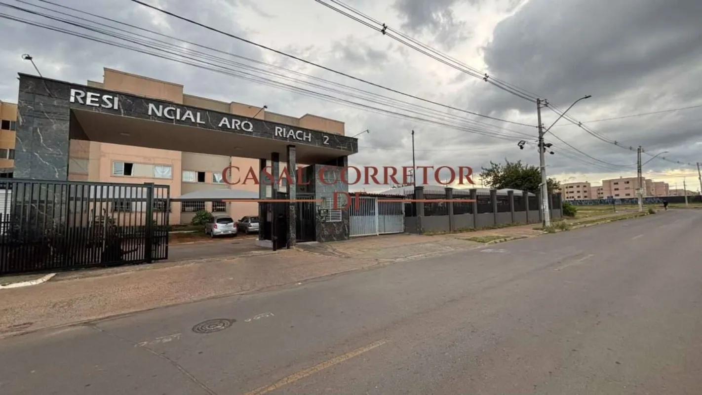 APARTAMENTO TÉRREO DE 2 QUARTOS NO RIACHO FUNDO 2 Localizado no Residencial Riac...