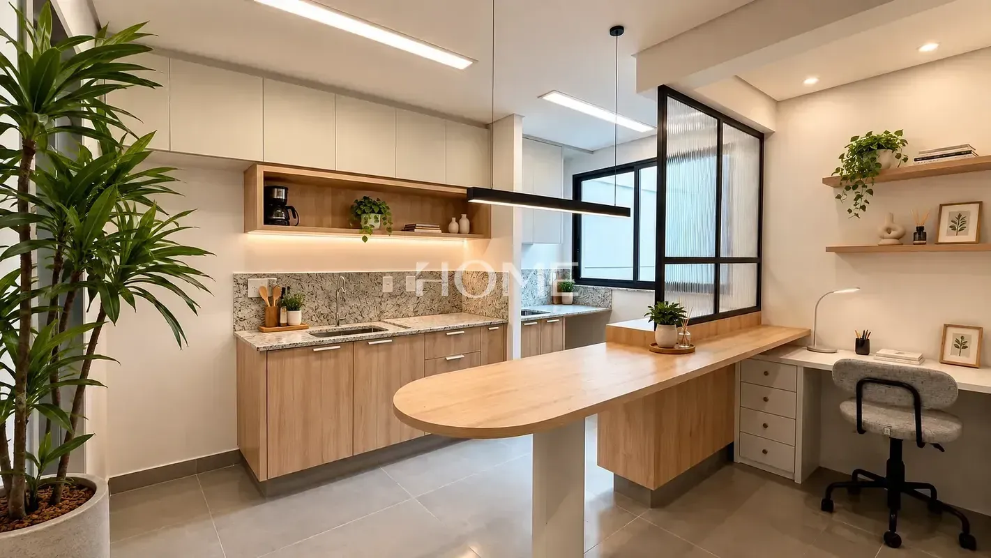 HOME ALUGA COM EXCLUSIVIDADE:APARTAMENTO MOBILIADO EM PRIMEIRA LOCAÇÃO, COM DESI...