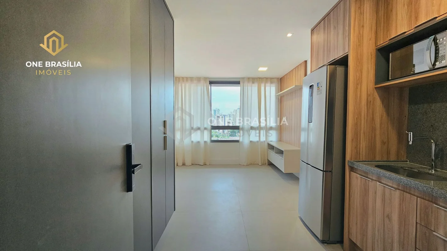 One Brasília Imóveis ALUGA com exclusividade aparamento de 1 quarto no mais novo...
