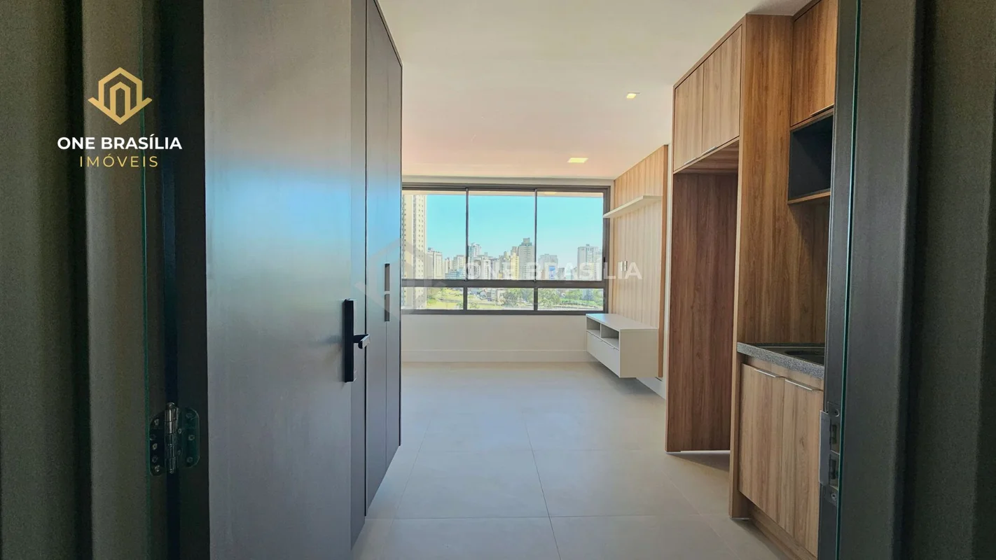One Brasília Imóveis ALUGA com exclusividade aparamento de 1 quarto no mais novo...