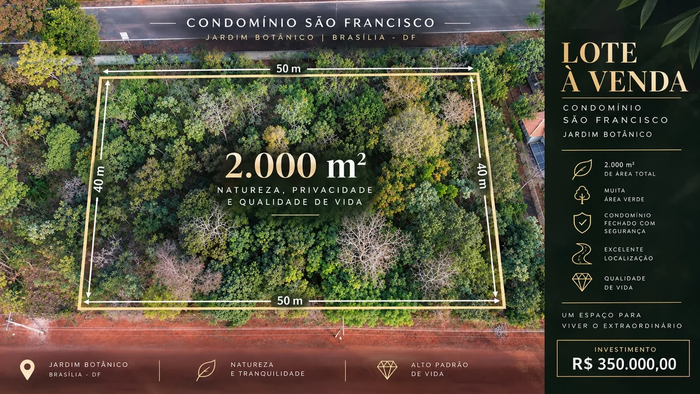 EXCELENTE CHÁCARA NO CONDOMÍNIO SAN FRANCISCO I, LOCALIZADO NO SETOR HABITACIONA...