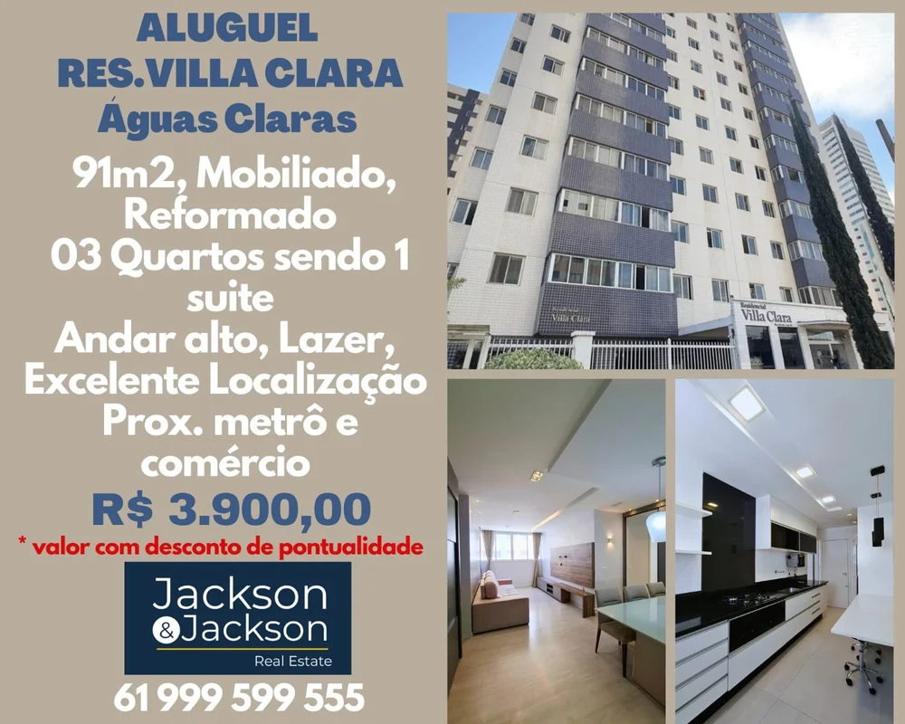 Descubra um apartamento mobiliado no Residencial Villa Clara, na Rua Alecrim, No...