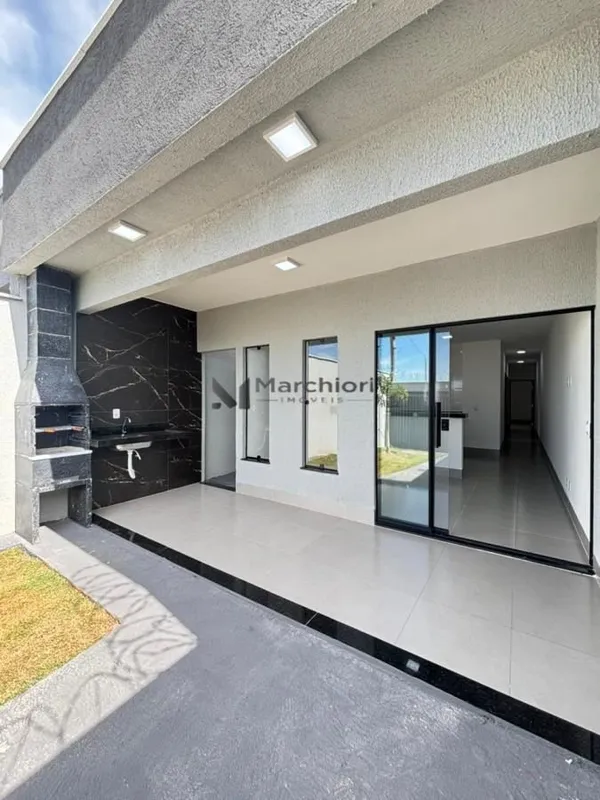 Casa 2 Quartos com Suíte em Goiânia Área Gourmet e Quintal Amplo DESCRIÇÃO DO IM...