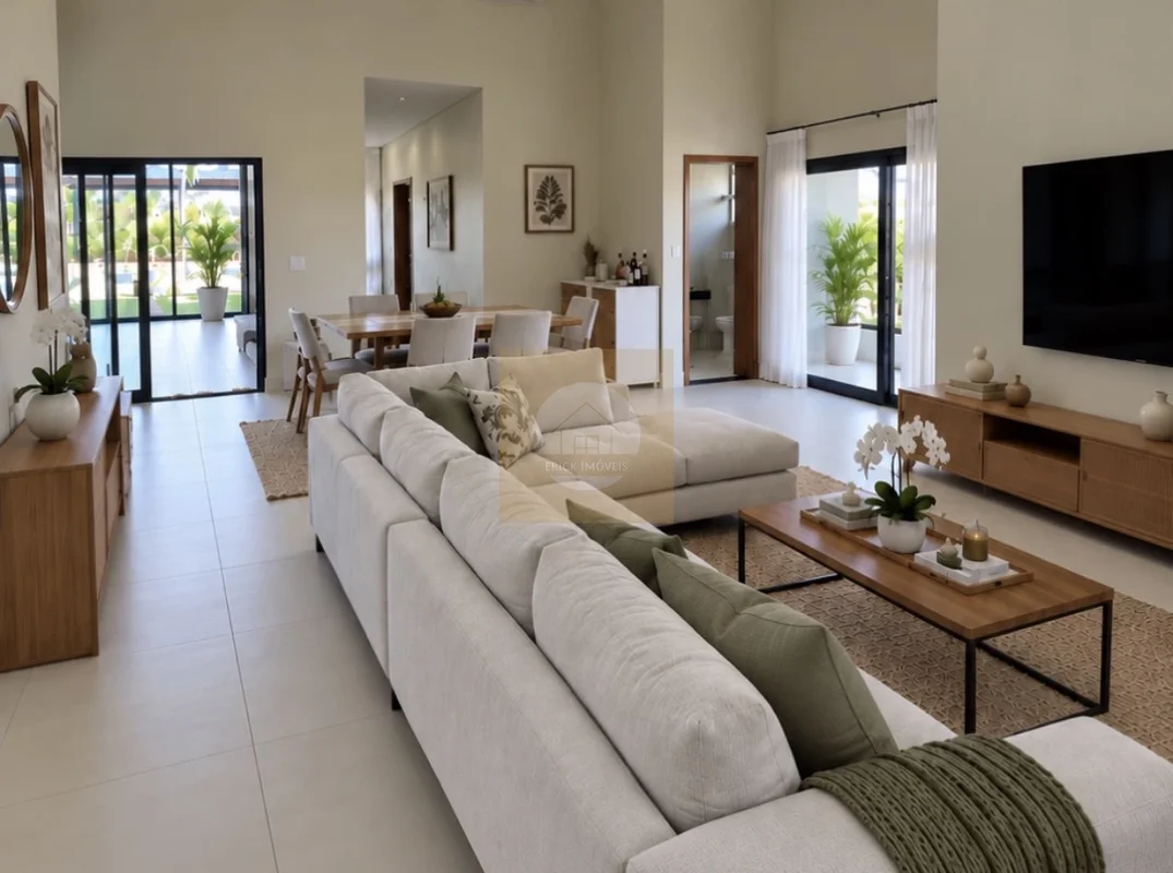Casa térrea nova na QI 6 , lote 1.200 m² , 350 m² área construída.Sala ampla , l...