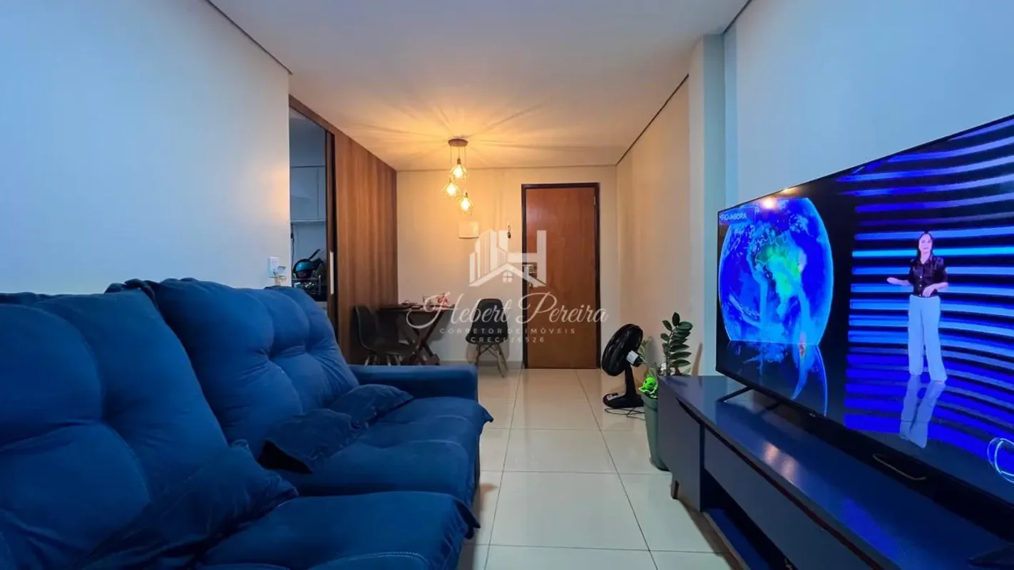 HP Vende: Apartamento Impecável de 2 Quartos e Varanda no Setor de Mansões NÃO A...