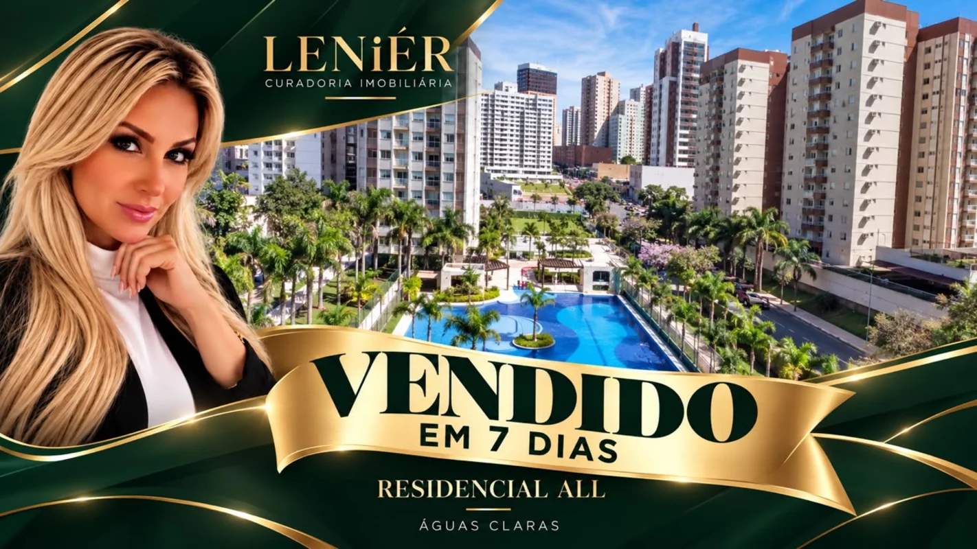 LENIÉR CURADORIA IMOBILIÁRIA VENDE COM EXCLUSIVIDADE DESLUMBRANTE APTO NO INCRÍV...