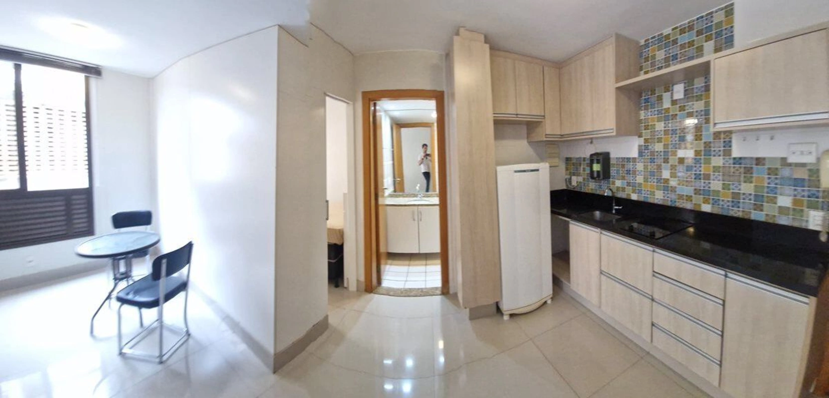 DIFERECIAL !!!Condomínio residencial Boulevard I QMSW 05Kitinet reformada e plan...