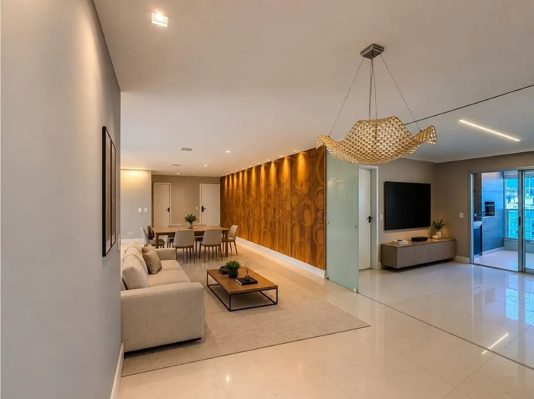 Excelente apartamento residencial de 291,00 m², localizado no bairro Águas Clara...