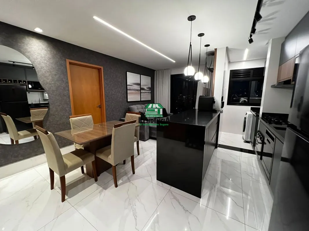 Apartamento mobiliado à venda com 2 suítes no Terrazo JK - Anápolis - GO- 65,42m...