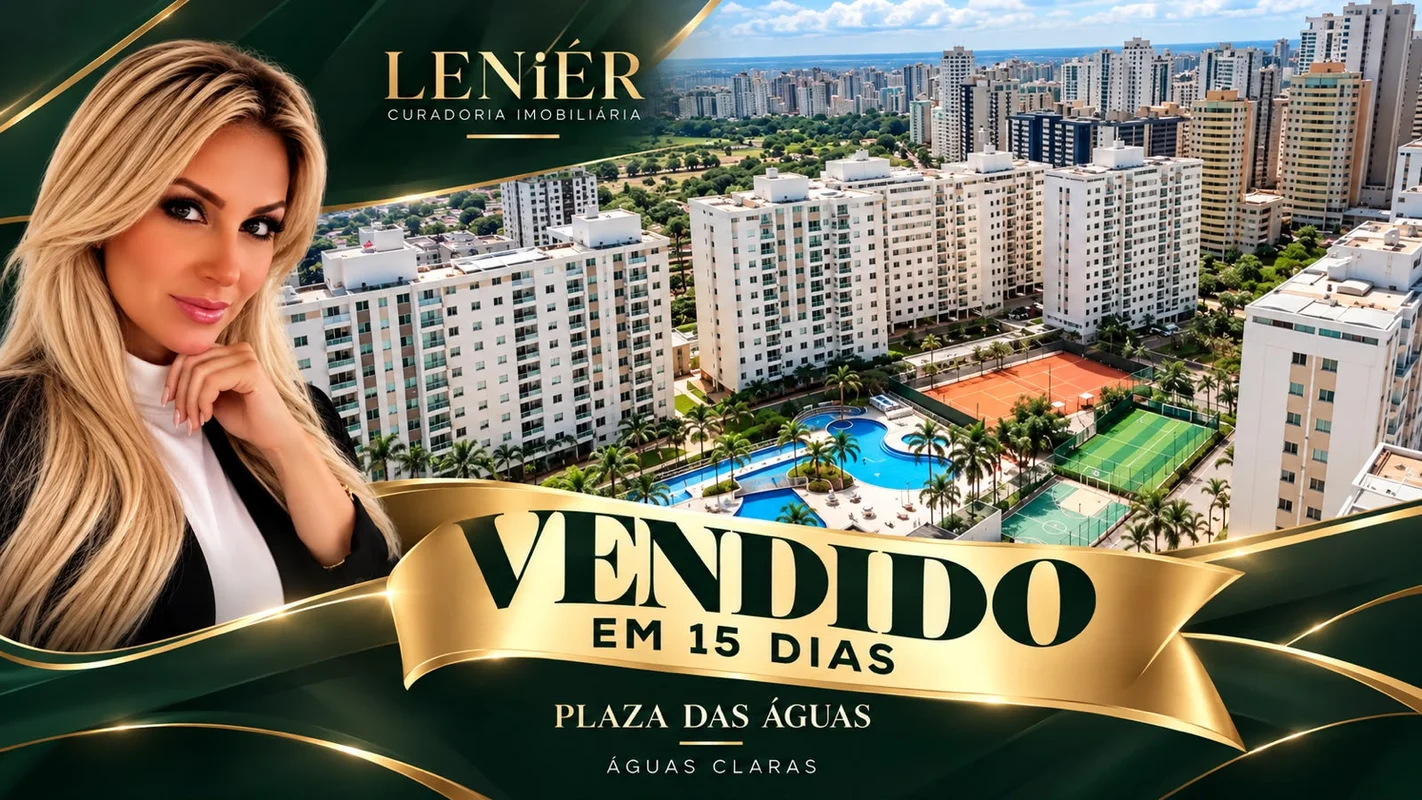 LENIÉR CURADORIA IMOBILIÁRIA VENDE COM EXCLUSIVIDADE APTO NO PLAZA DAS ÁGUAS | Á...