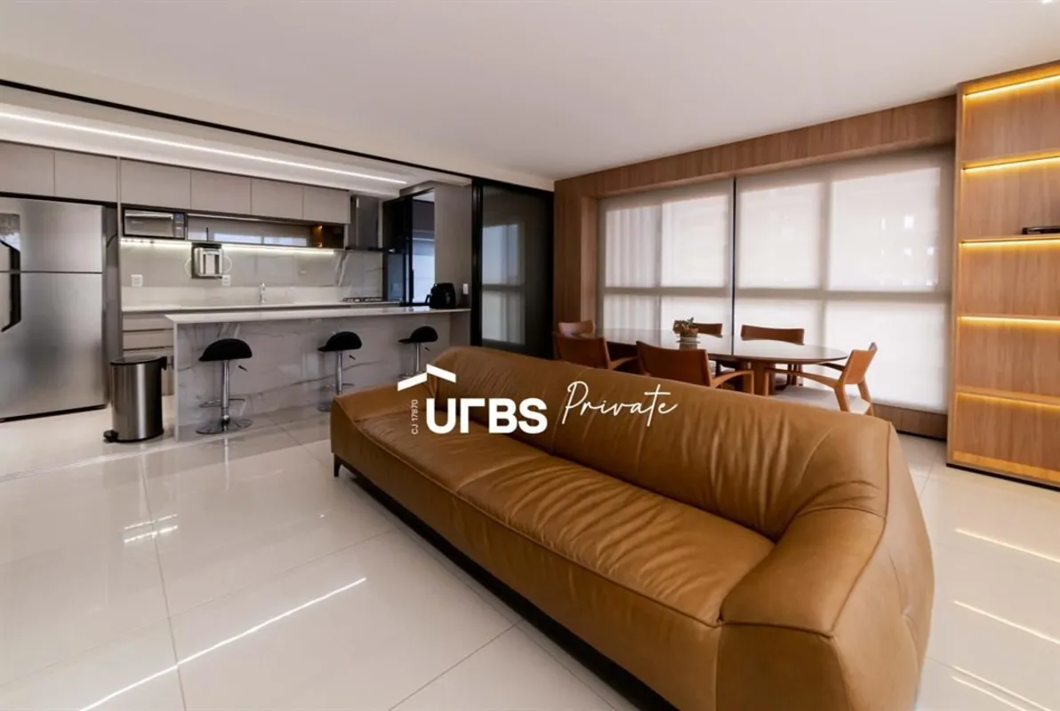 COD U-0009492 - More no cora--o do Marista em um apartamento completo e pronto p...