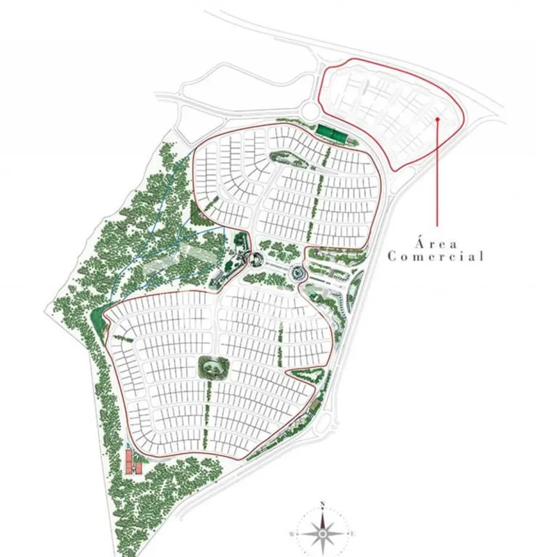 COD U-0021092 - Lotes 1,2,6,7 e 8 da quadra 32 da -rea comercial do Jardins Fran...