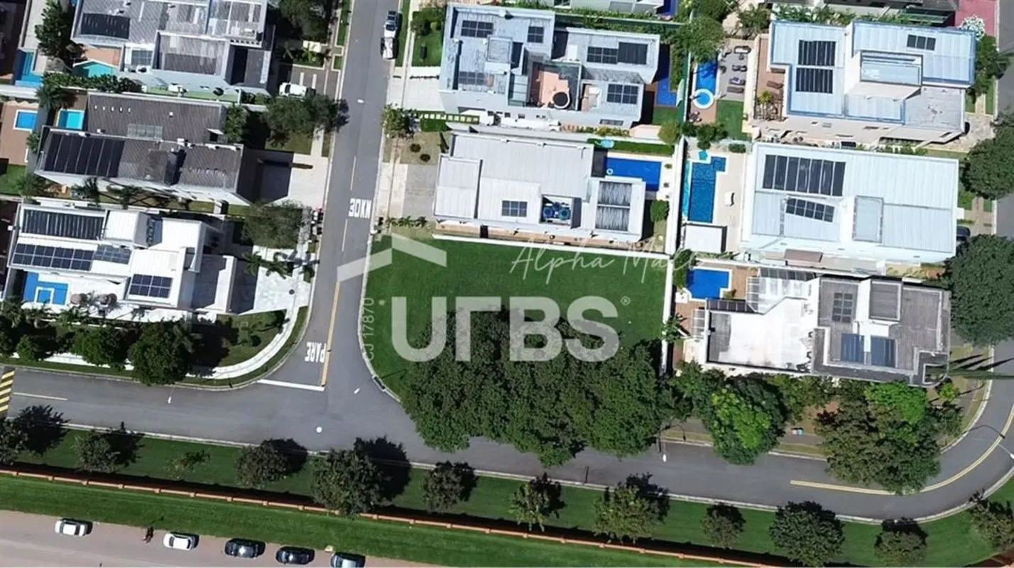 COD U-0032203 - Terreno de esquina - venda no Alphaville Flamboyant Residencial ...