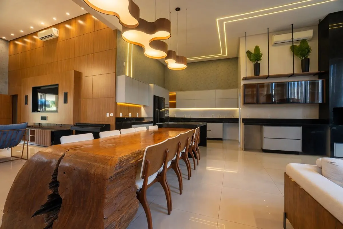 Excelente casa tÃ©rrea completamente mobiliada, com projeto moderno, ambientes a...