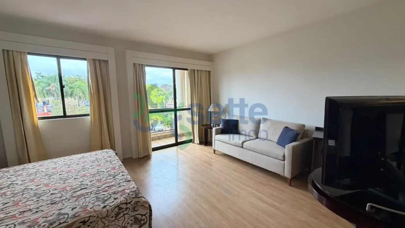 O Hotel-Flat Lake Side, localizado na SHTN, ASA NORTE, Brasília/DF, oferece uma ...