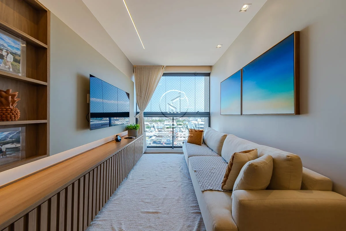 OCEANIA RESIDENCE | 85M² | 3 QUARTOS | 1 SUÍTE | 2 VAGAS | MOBILIADO | ANDAR ALT...