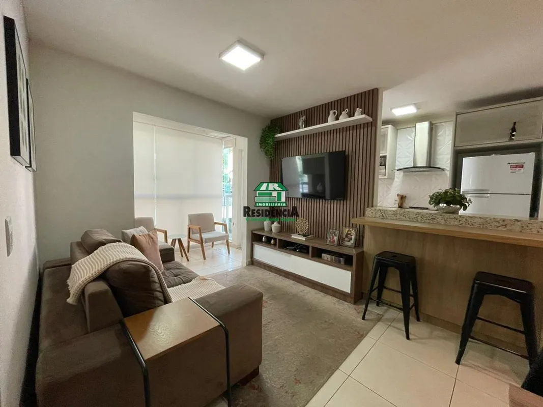 2 quartos, sendo 1 suíteTerceiro andar (sol nascente)55m² Piso em porcelanatoCoz...