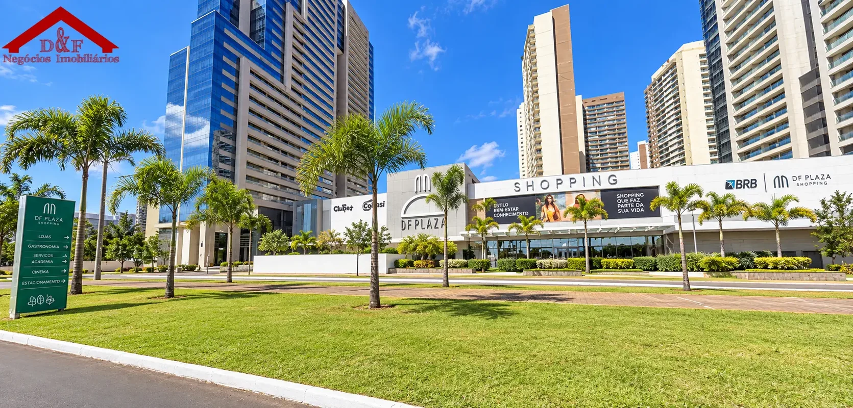 ALUGA-SE 2(DUAS) SALAS NO DF PLAZA SHOPPING VALOR DE R$4.880DUAS SALAS COMERCIAI...