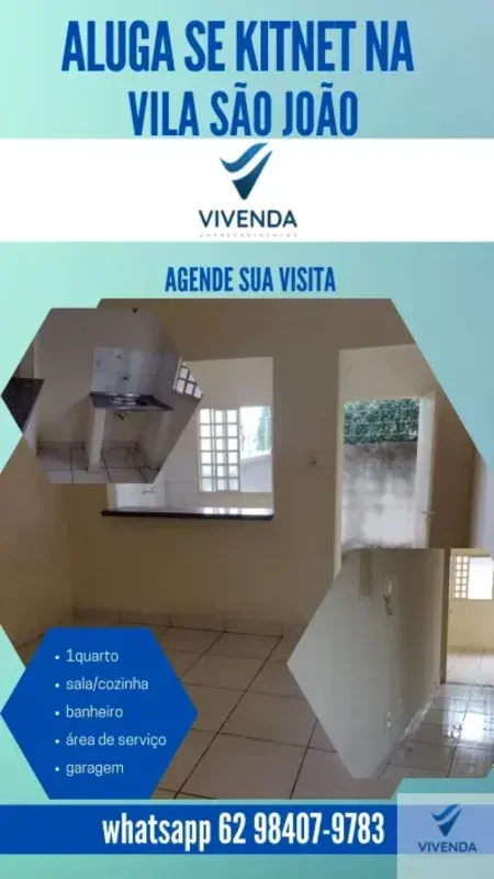 Kitnet para locação – Ótima localização próximo ao Shopping FlamboyantKitnet ide...