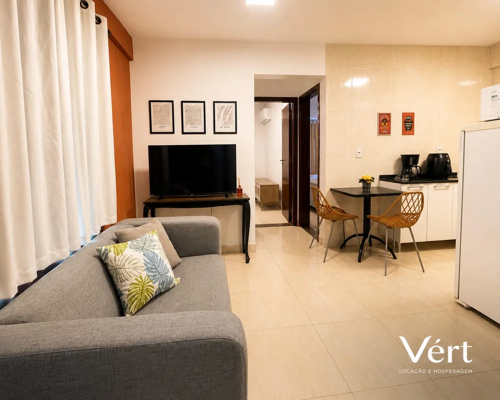 Apartamento 2 Quartos Mobiliado para Locação por Temporada – Setor Placa da Merc...
