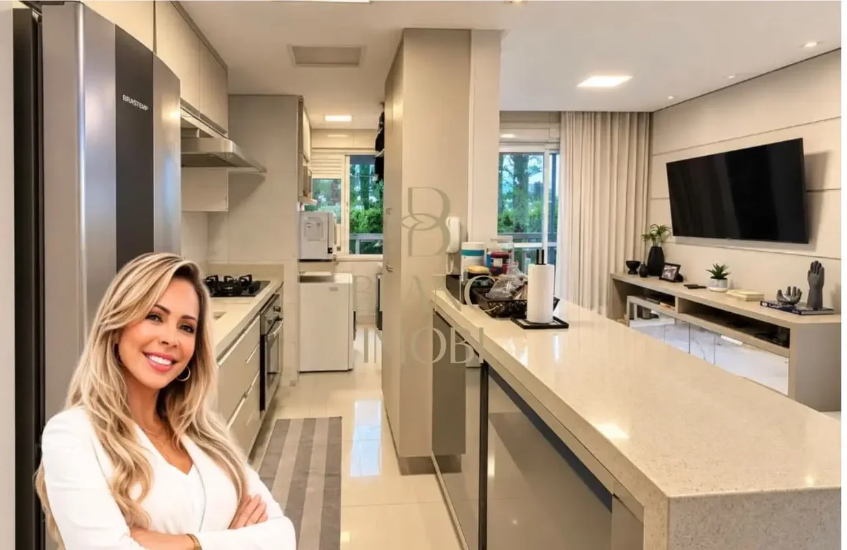 APARTAMENTO REFORMADO DE 2 QUARTOS COM SUÍTE, VARANDA GOURMET E VISTA LIVRE PARA...