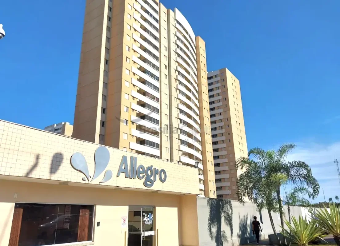 RESIDENCIAL ALLEGRO- Andar alto;- Sala ampla;- Cozinha conjugada com área de ser...