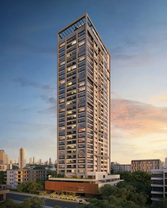 Alma Home Senses: apartamentos de 152 a 248 m² com deck casal, 2 suítes, escanin...