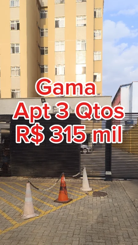 OPORTUNIDADE NO GAMA: APARTAMENTO 3 QUARTOS COM SUÍTE E LAZER NO RESIDENCIAL MON...