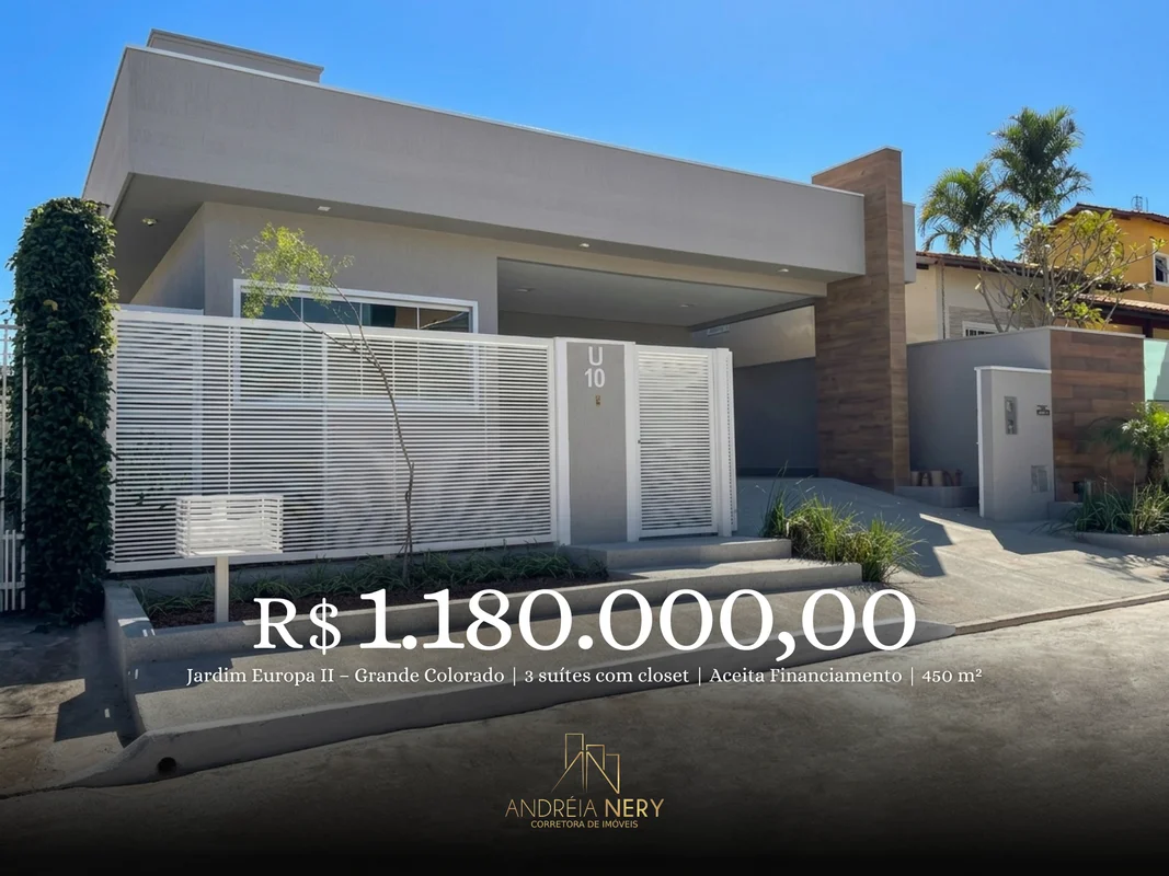 Se você procura uma casa moderna, funcional e pronta para morar, essa é uma exce...