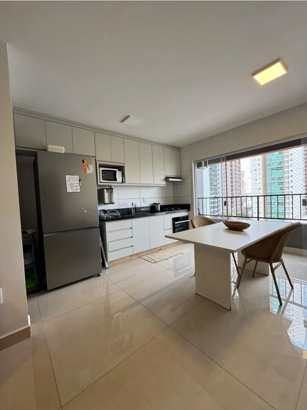 Residencial Vaca Brava 53Apto 69 m²Andar altoNascenteCozinha integrada com a sal...