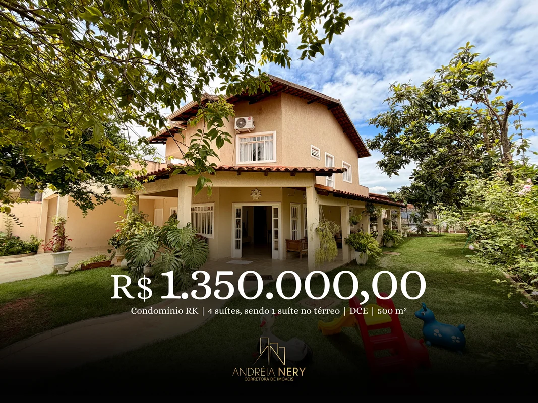 SOBRADO EXCLUSIVO À VENDA NO CONDOMÍNIO RK Arquitetura, conforto e natureza em p...