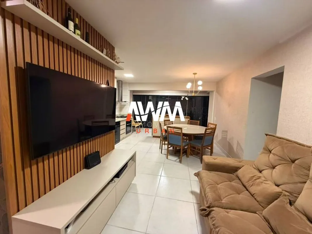 Apartamento moderno 3 quartos semi mobiliado83 m² | 3 quartos | 2 vagas | 2 banh...