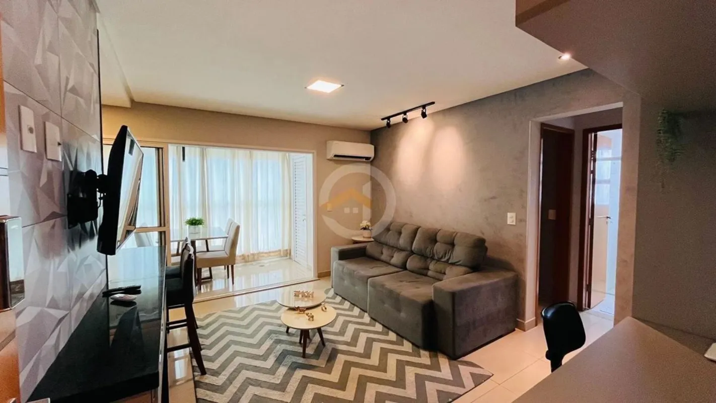Excelente apartamento de 1 quarto, totalmente mobiliado no Vivant Residence, no ...