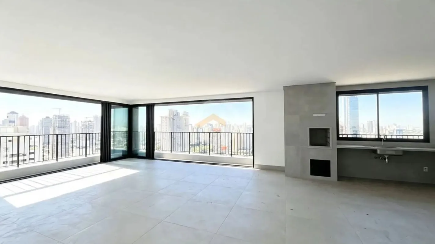 Apartamento com 4 quartos suítes, 271M², andar alto, living integrado à varanda ...