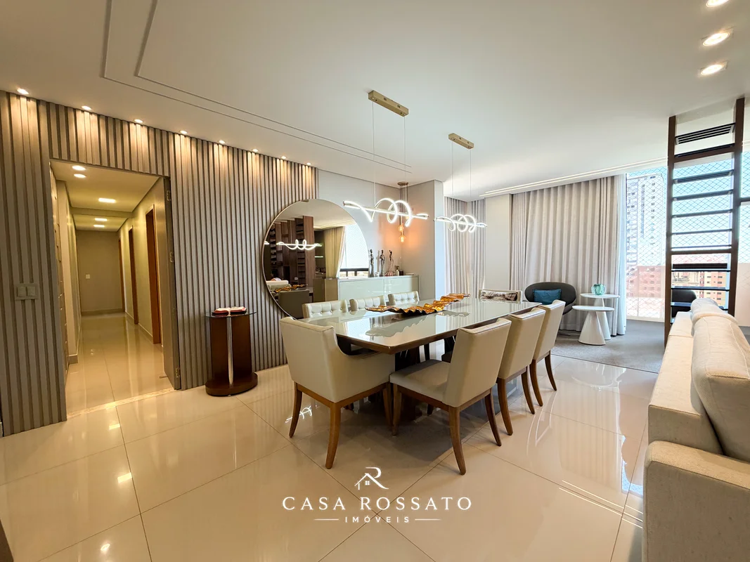 Apartamento sofisticado, nascente e vazado, com 163m² muito bem distribuídos, em...