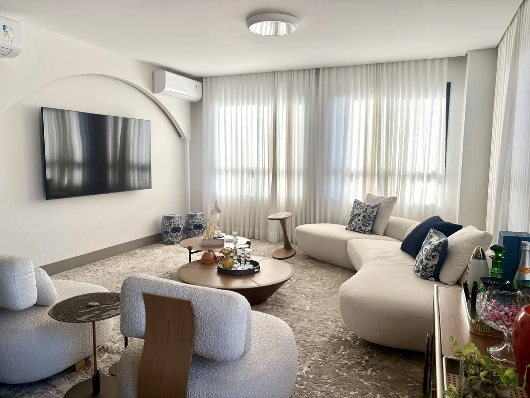 Viva com sofisticação e máximo conforto neste espetacular apartamento de 165 m² ...