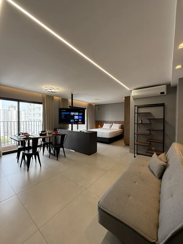 Studio Premium no Edifício Citizen: 46 m², 100% Mobiliado e Alto Potencial para ...