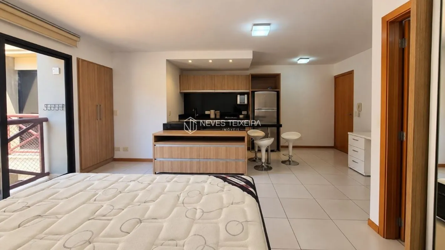 NEVES TEIXEIRA IMÓVEIS ALUGAKit semi-mobiliada com 37m², localizada no Edifício ...