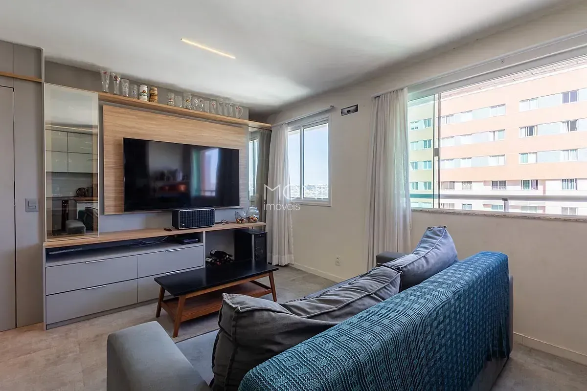 Guará - Contemplar Residencial - Andar alto - Apartamento original 2 quartos tra...