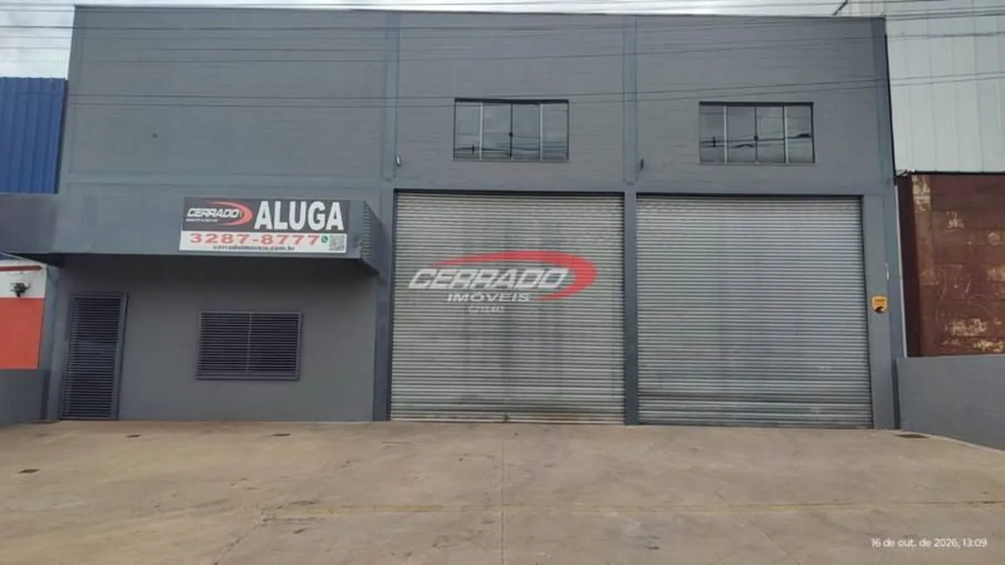 Galpão com 581 m², frente para o Anel Viário, escritório com banheiro, copa com ...
