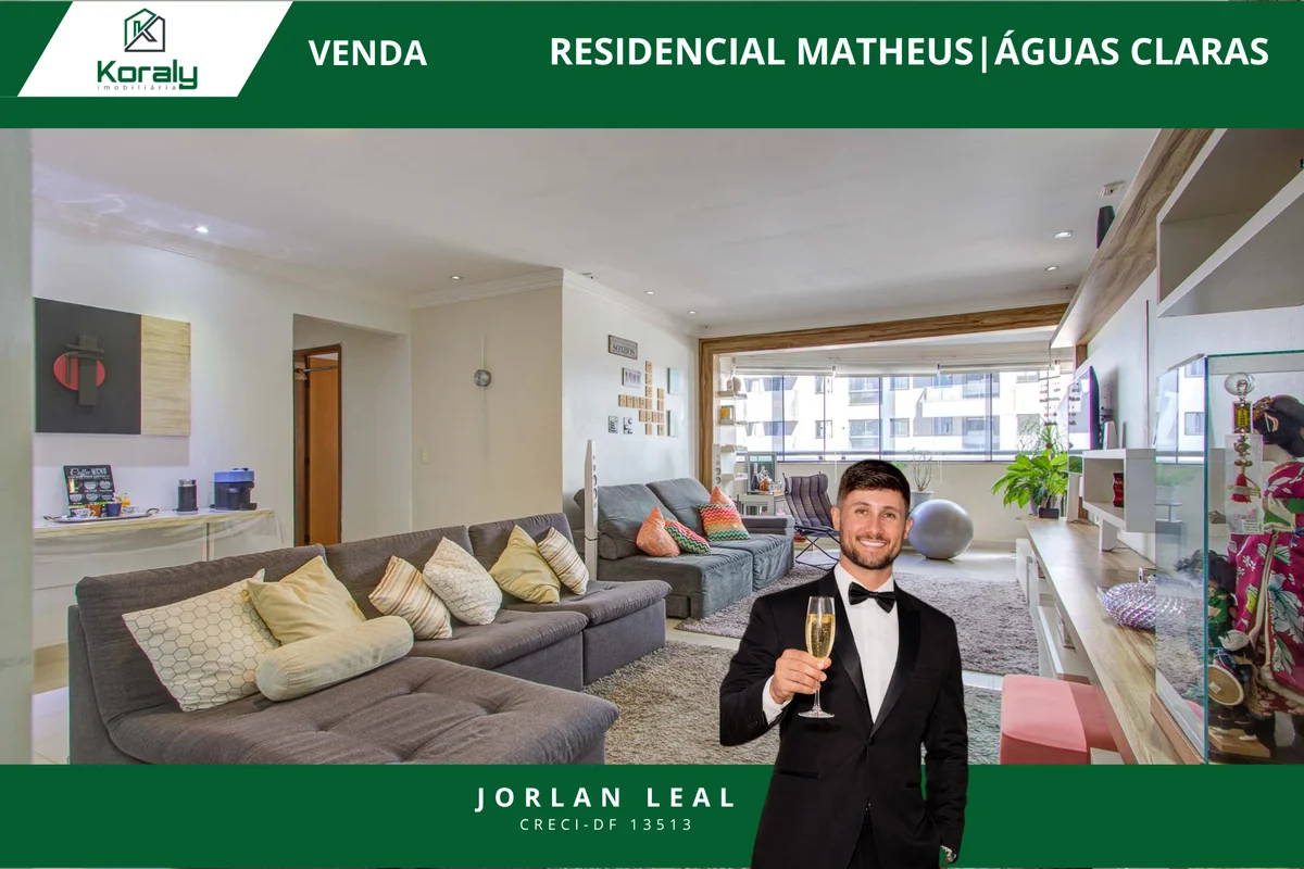 Características do imóvel:* 138 m² de área privativa* 4 quartos com 4 suítes * 3...