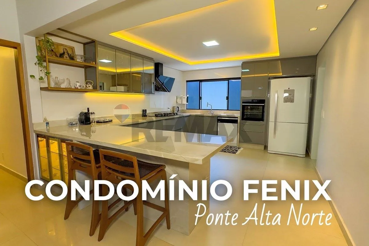 Casa 3 Quartos sendo 1 suíte Ponte Alta Norte DF480 Condomínio FênixUma casa par...