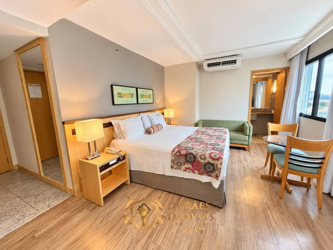 FLAT NO HOTEL LETS IDEA – SETOR HOTELEIRO NORTE - BRASÍLIA/DFBrasília/DF | Ágio:...