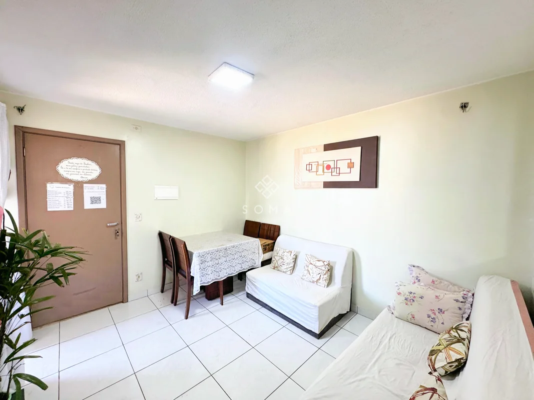 ESPECIFICAÇÕES DO APARTAMENTO: - Sala com espelho e painel para TV - Varanda com...