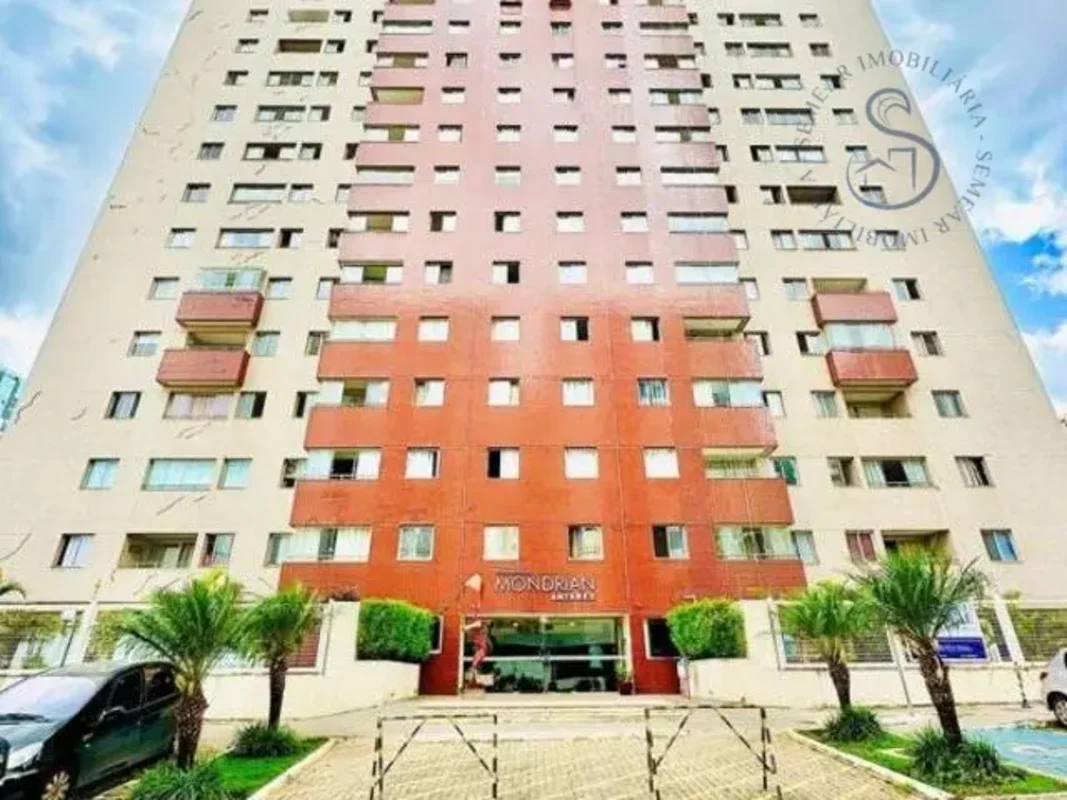  APARTAMENTO SEMI-MOBILIADO PARA LOCAÇÃO EM ÁGUAS CLARAS!Edifício Mondrian Antar...