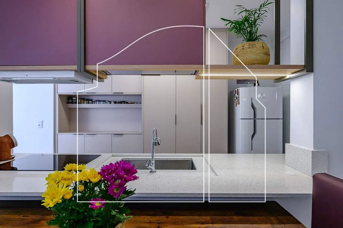 Um apartamento cheio de luz, charme e personalidade na SQN 104Imagine viver em u...