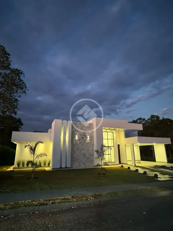 Casa nova no CondomÃ­nio Recanto ParaÃ­so, localizado na tranquila Zona Rural de...