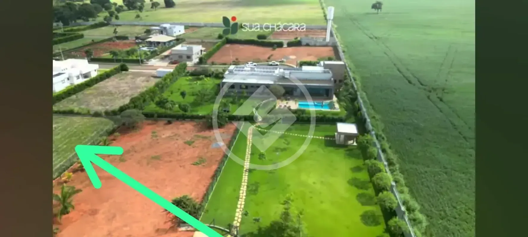 Excelente Terreno dentro do CondomÃ­nio de ChÃ¡cara Recanto Paraiso na cidade de...