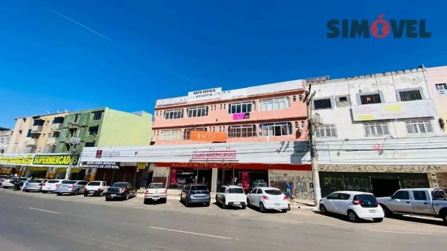 Sala para alugar em Taguatinga com::: 30m²:: Banheiro:: Porta com Grade:; Piso C...